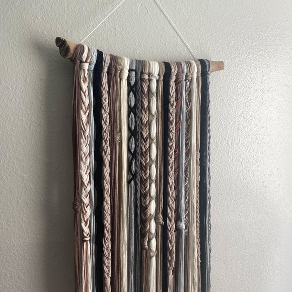 Handmade Yarn Wall Hanging - Picture 2 of 3